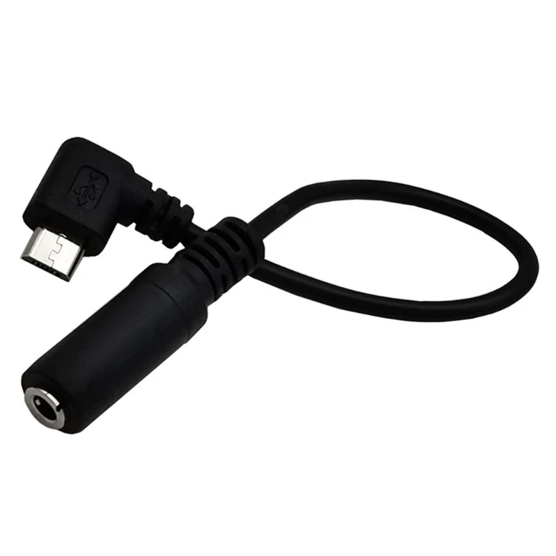 Durability Micro USB to 3.5Mm Female Earphone Connect Phone Cable 5 Pin Male Adapter Cable Audio Wires Cord Repair Part
