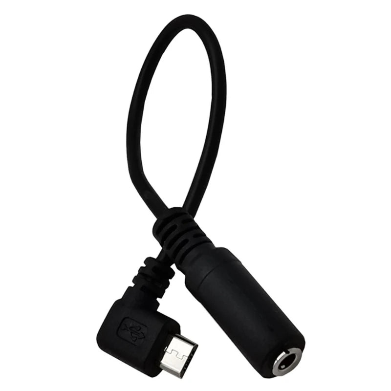 Durability Micro USB to 3.5Mm Female Earphone Connect Phone Cable 5 Pin Male Adapter Cable Audio Wires Cord Repair Part