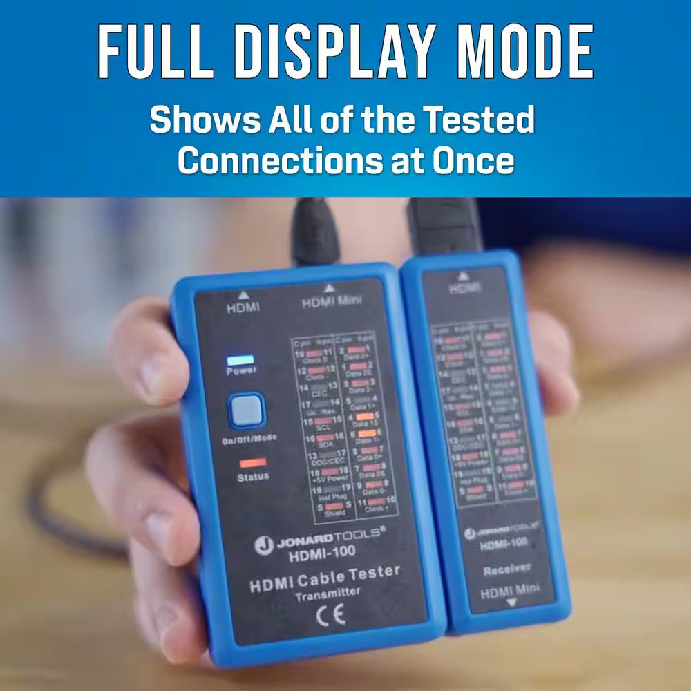 HDMI Cable Tester for HDMI and Mini HDMI Cables