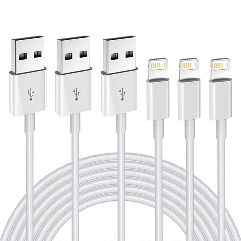 USB Lightning Cable MFI Certified Original Iphone Cord Fast Charging Wire Data Line for Iphone 14 Pro 13 12 11 X 8 7 6 5 SE Ipad