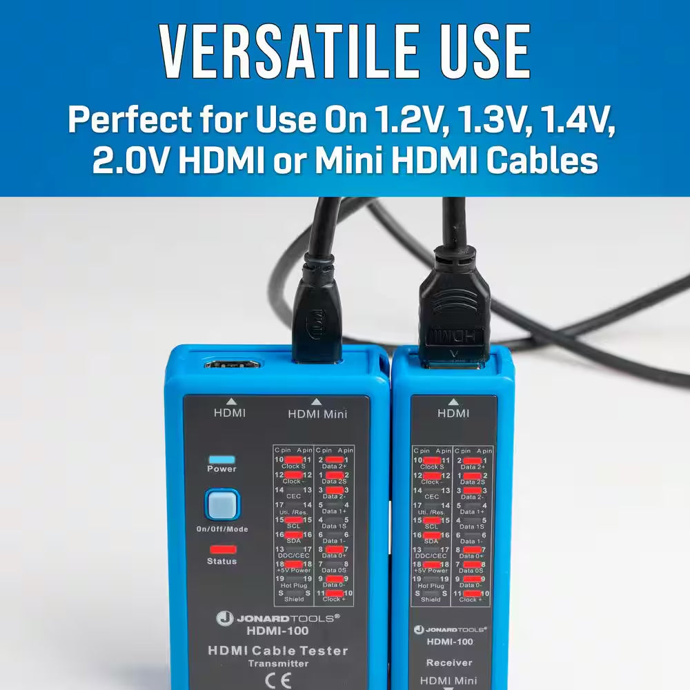 HDMI Cable Tester for HDMI and Mini HDMI Cables